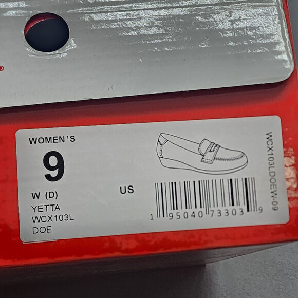 PROPET WOMEN'S YETTA BEIGE SUEDE LOW WEDGE LOAFER SZ 9 - NIB - Picture 8 of 8